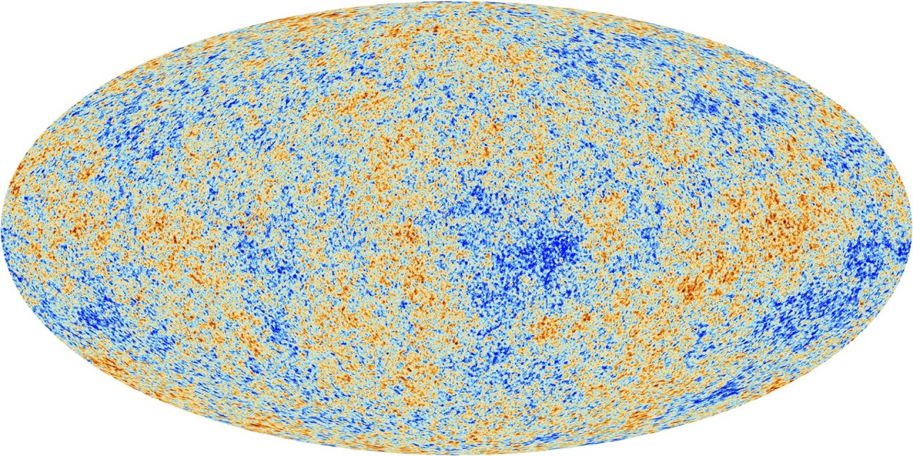 All-sky map of fluctuations in the cosmic microwave background