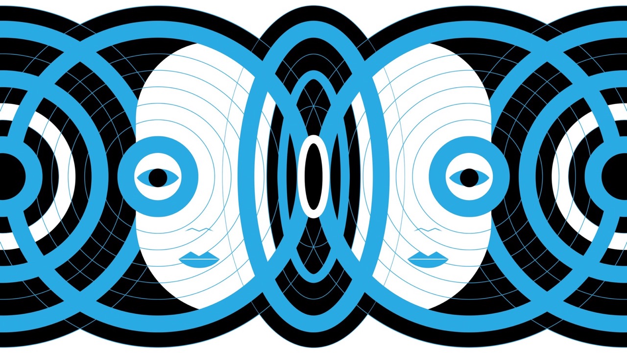 Lede illustration for black hole echoes